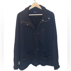 Gap Black Zip & Button Up Jacket